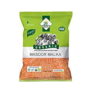 24 Mantra - Organic Masoor Dal 4lb
