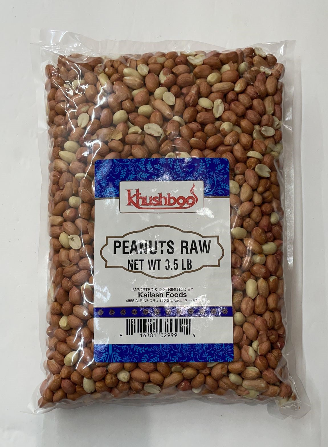 Khushboo - Peanuts Raw 3.5lb