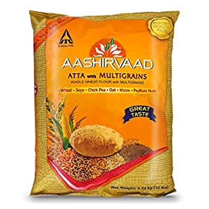 Aashirvaad - Whole Wheat Flour Multigrain 10lb