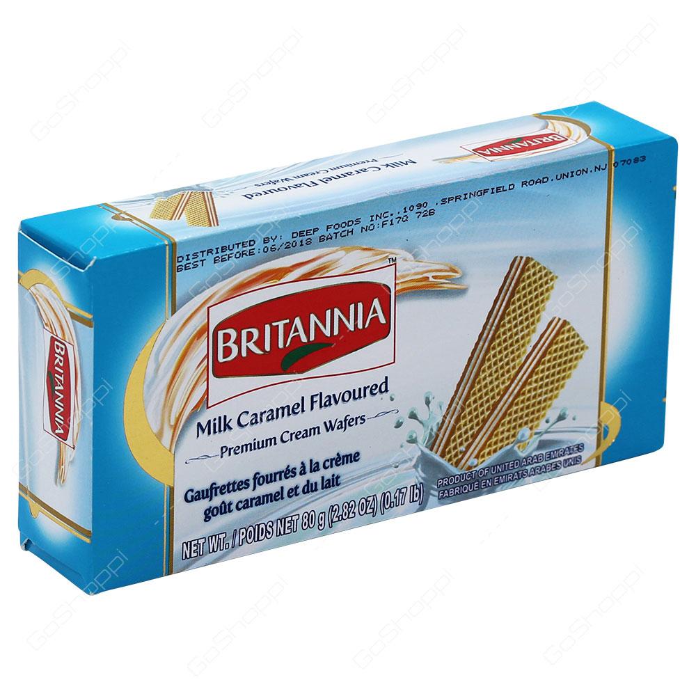 Britannia - Milk Caramel Flaver Wafers 80g