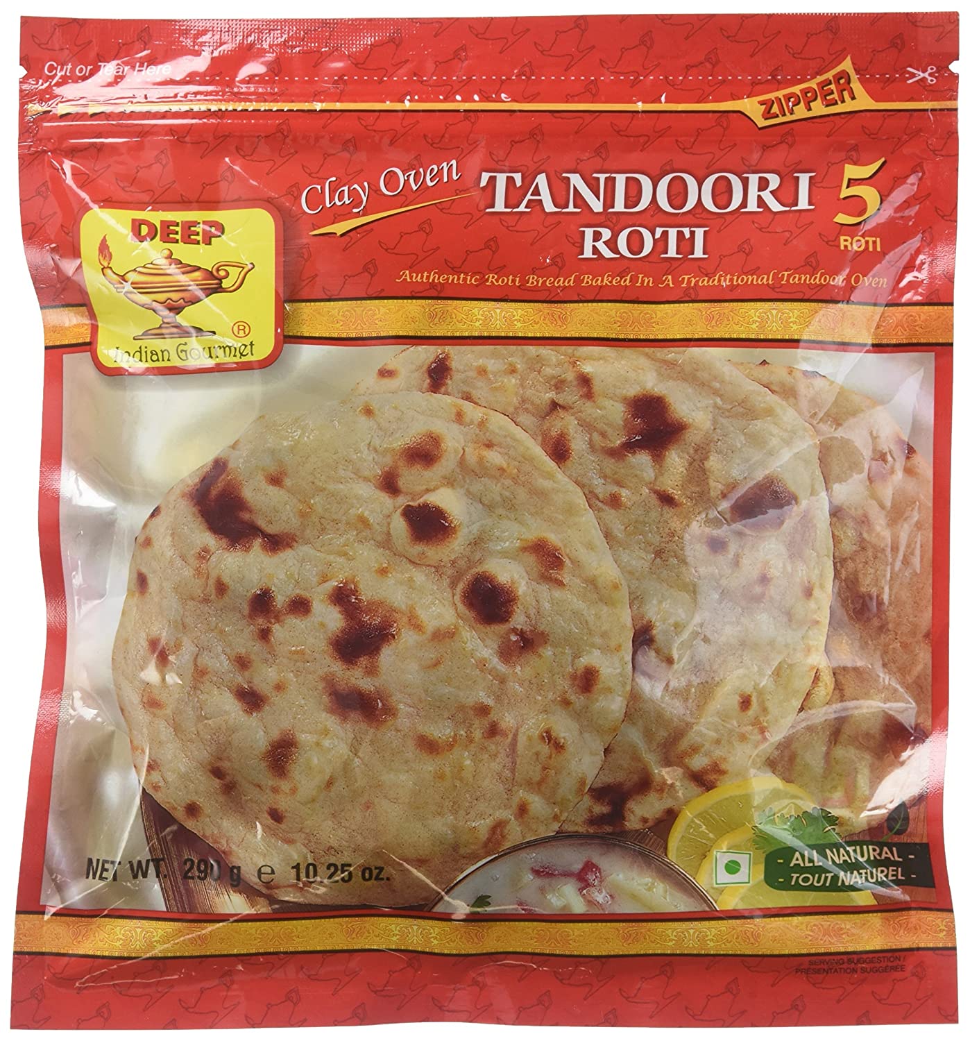 Deep - Tandoori Roti 290g 5Ct.