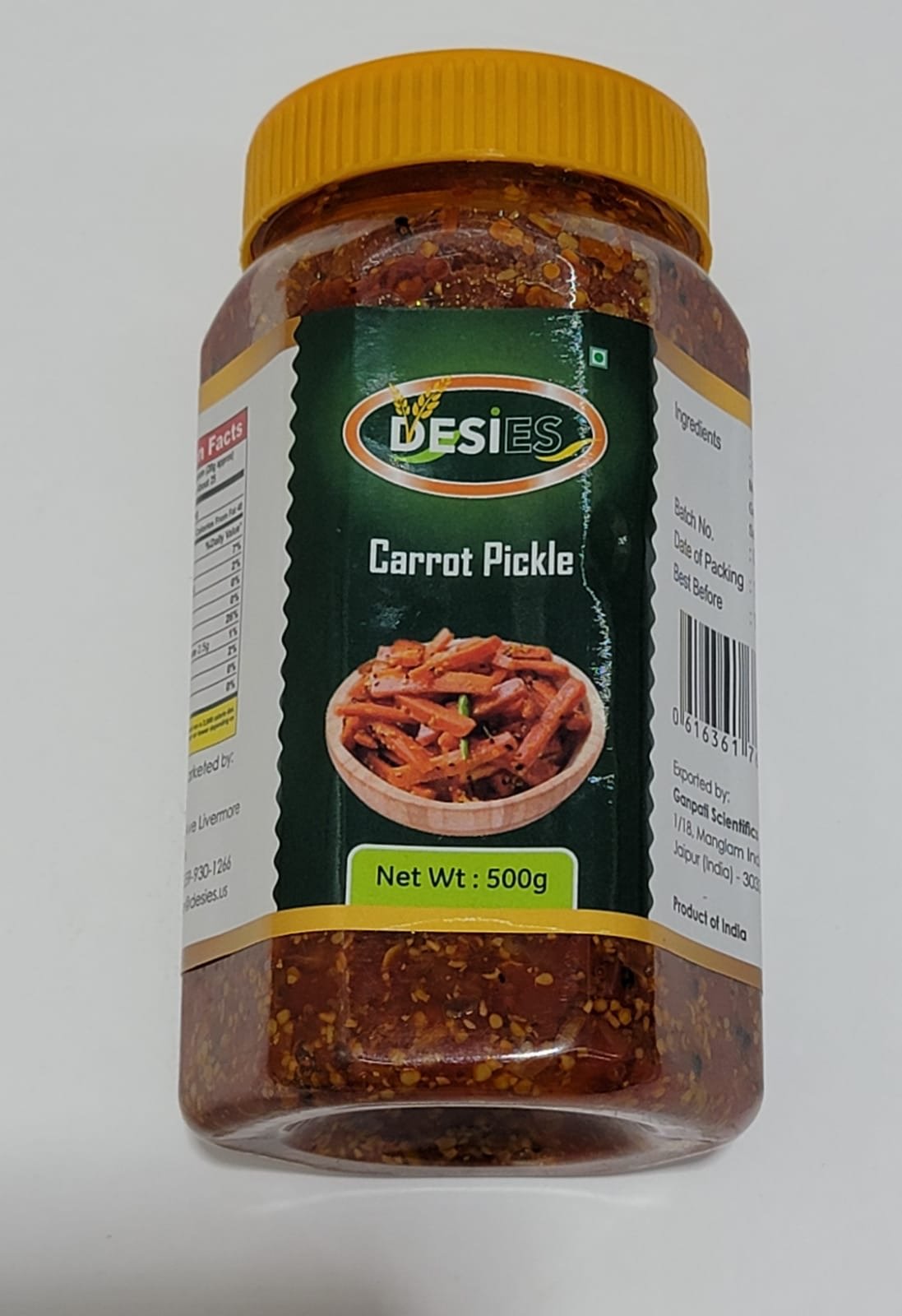 Desies - Carrot Pickle 500g