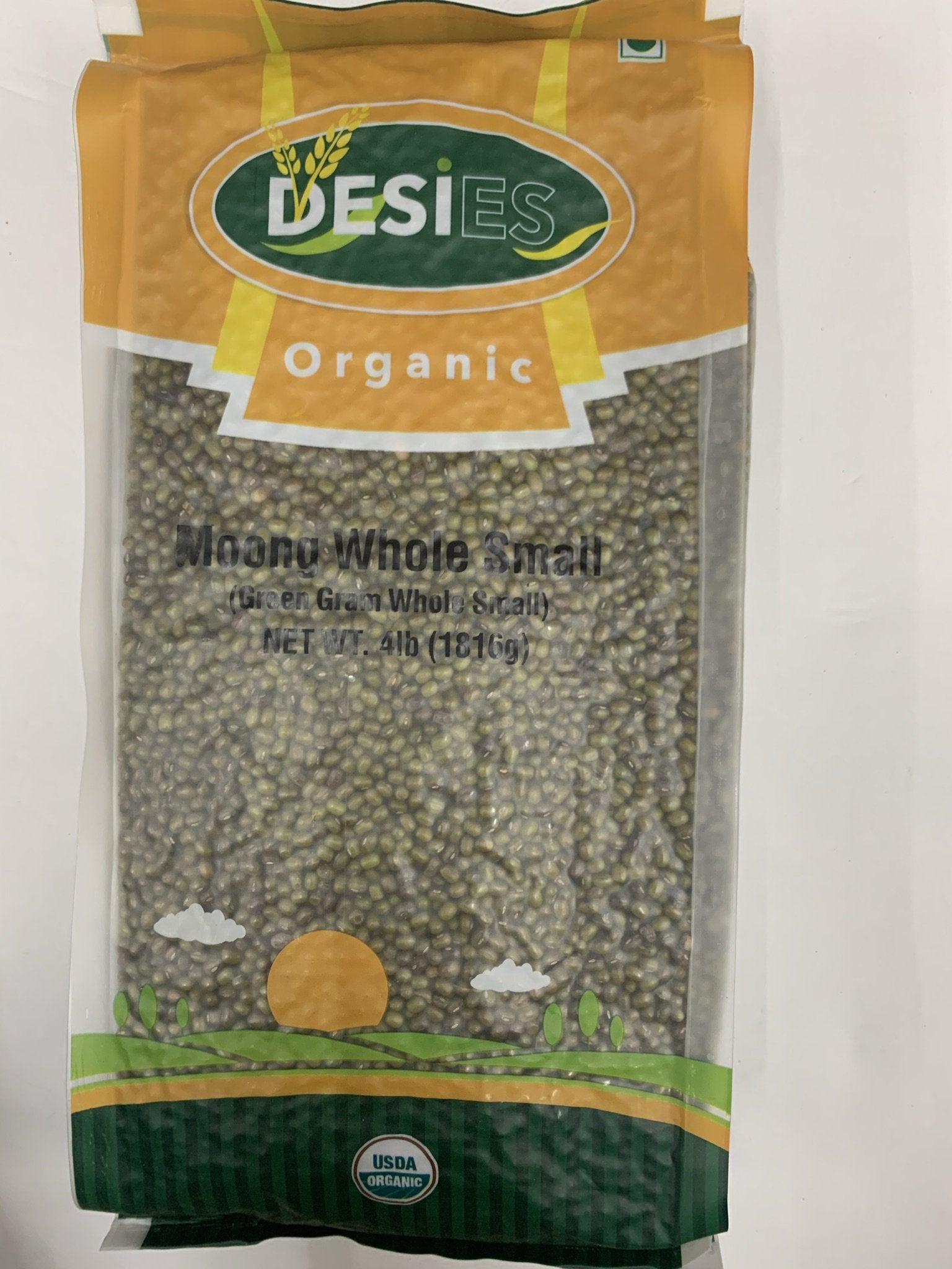 Desies - Organic Moong Whole 4lb