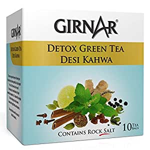 Girnar - Green Tea Desi Kahwa 10 Tea Bags