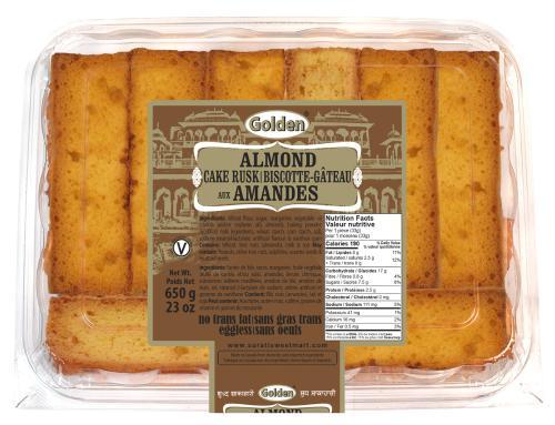 Golden - Almond Cake Rusk 600g