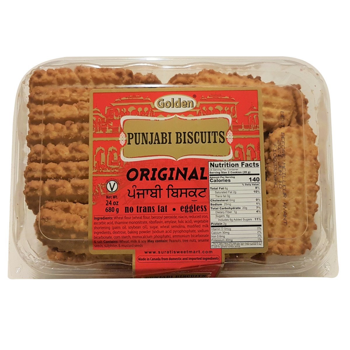 Golden - Punjabi Biscuits 680g
