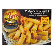 Hot Wok - 35 Veg Spring Roll 9oz