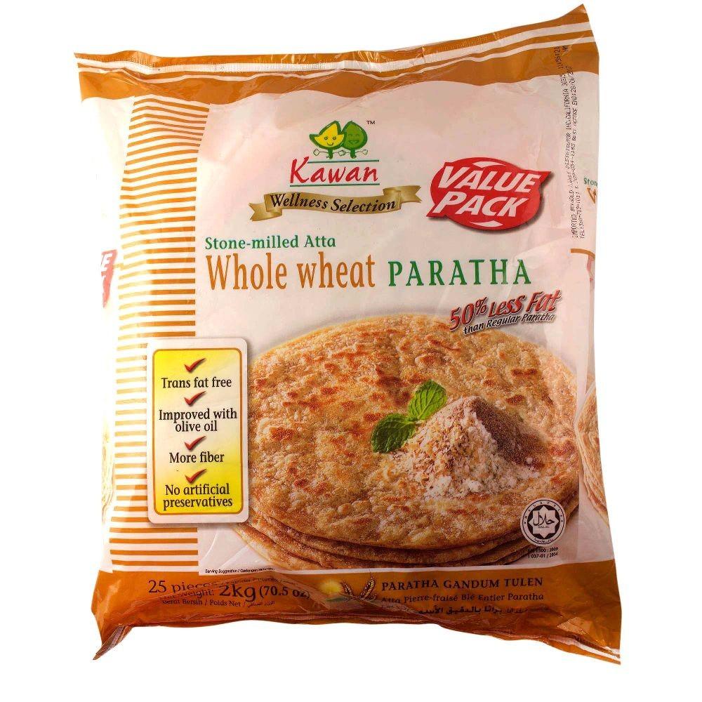 Kawan - Whole Wheat Paratha Bu 25Ct