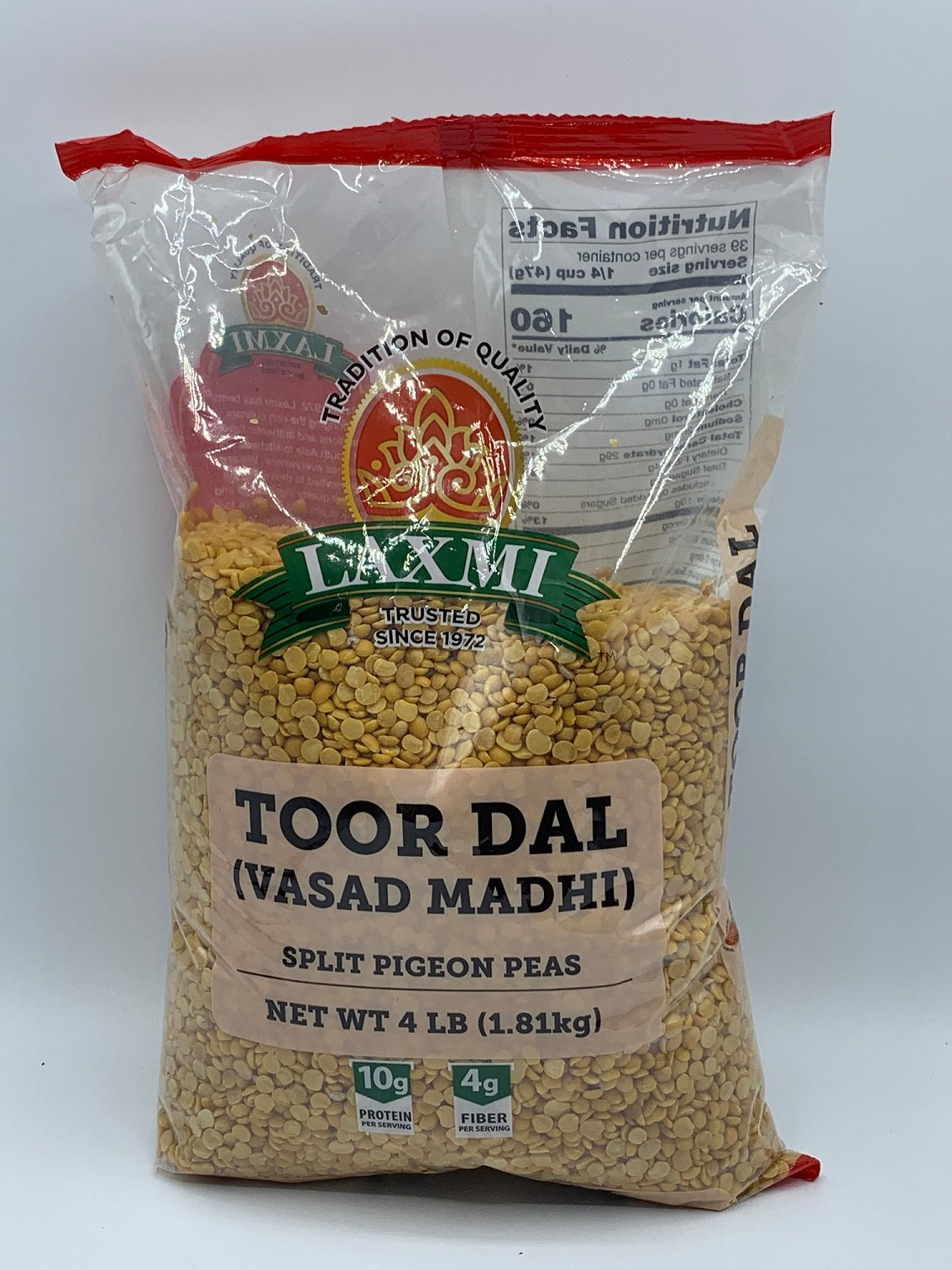 Laxmi - Toor Dal 4 lb
