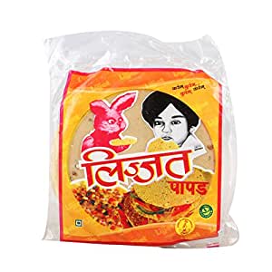 Lijjat - Plain Urad Papad 200g