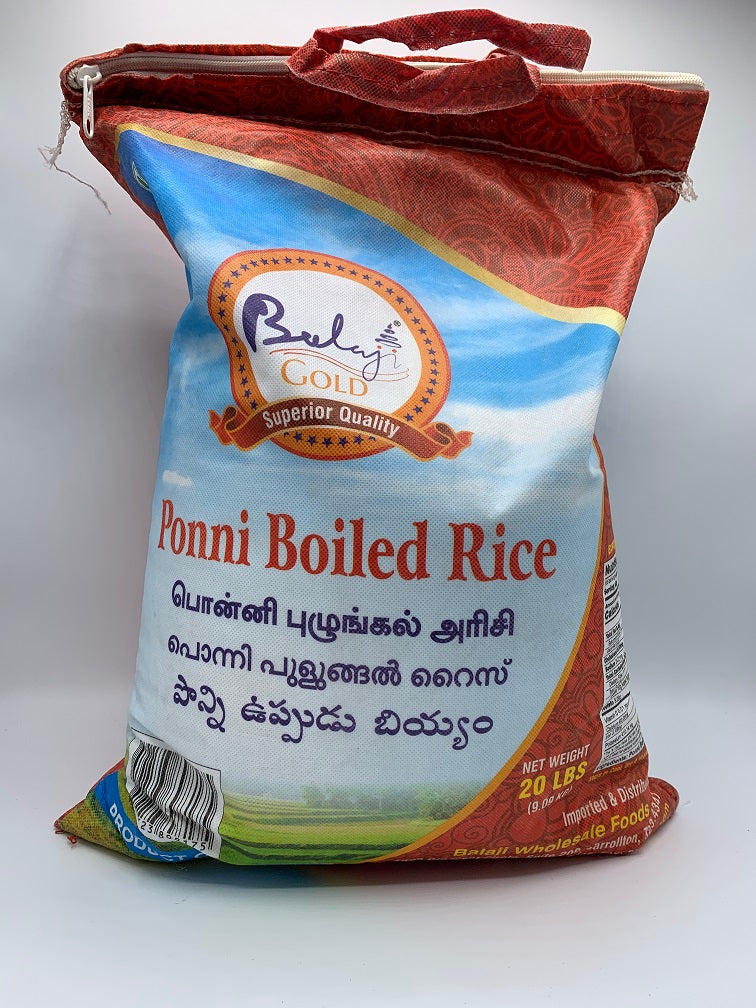 Balaji - Ponni Boiled Rice 20lb