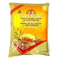 Aashirvaad - Whole Wheat Flour Multigrain 20lb