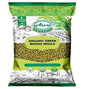 Aiva - Organic Moong Whole 1lb