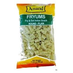 Anand - Fryums Round Plain 400g