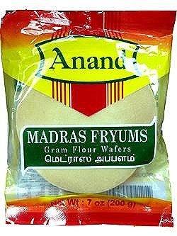 Anand - Madras Fryums 200g