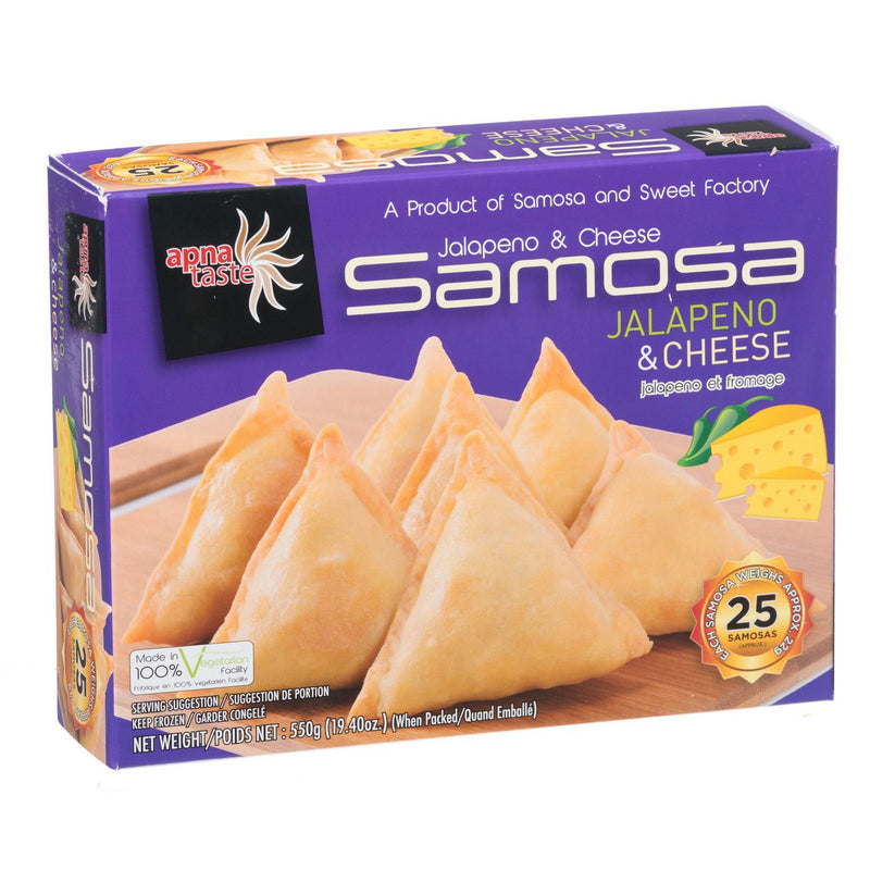 Apna Taste - Jalapeno & Cheese Samosa 550g