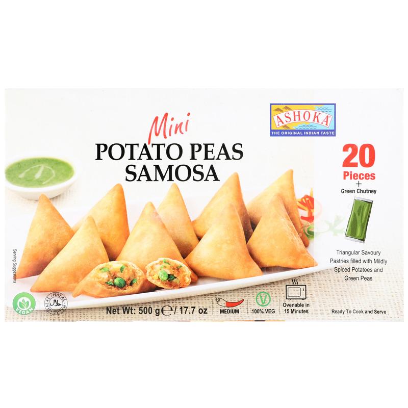 Ashoka - Mini Potato Peas Samosa 500g