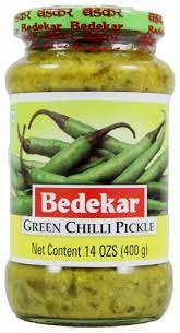 Bedekar - Green Chilli Pickle 400g
