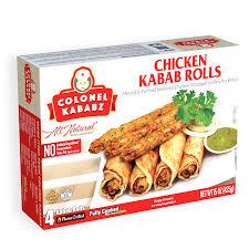 Colonel Kababz - Chicken Kabab rolls 15oz