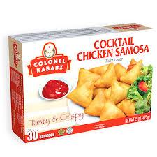 Colonel Kababz - Cocktail Chicken Samosa 25Ct.