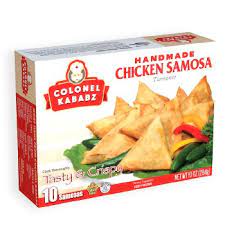 Colonel Kababz - Handmade Chicken Samosa 10Ct.