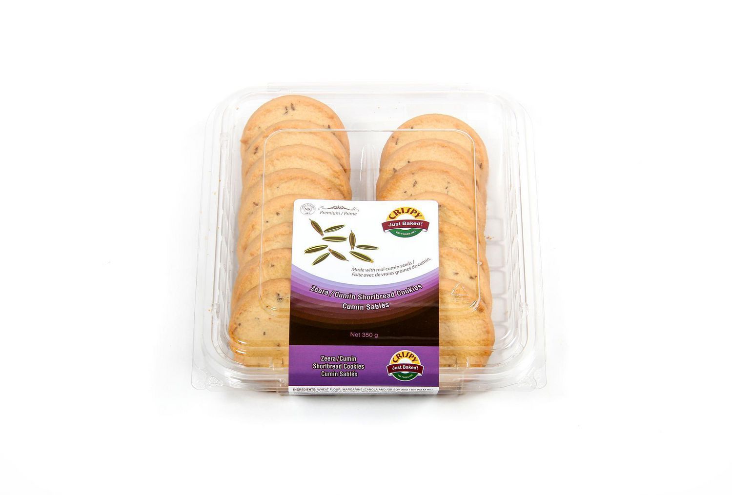 Crispy - Cumin Shortbread 350g