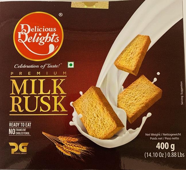 DD - Premium Milk Rusk 400g