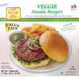 Deep - Veggie Masala Burgers 25lb