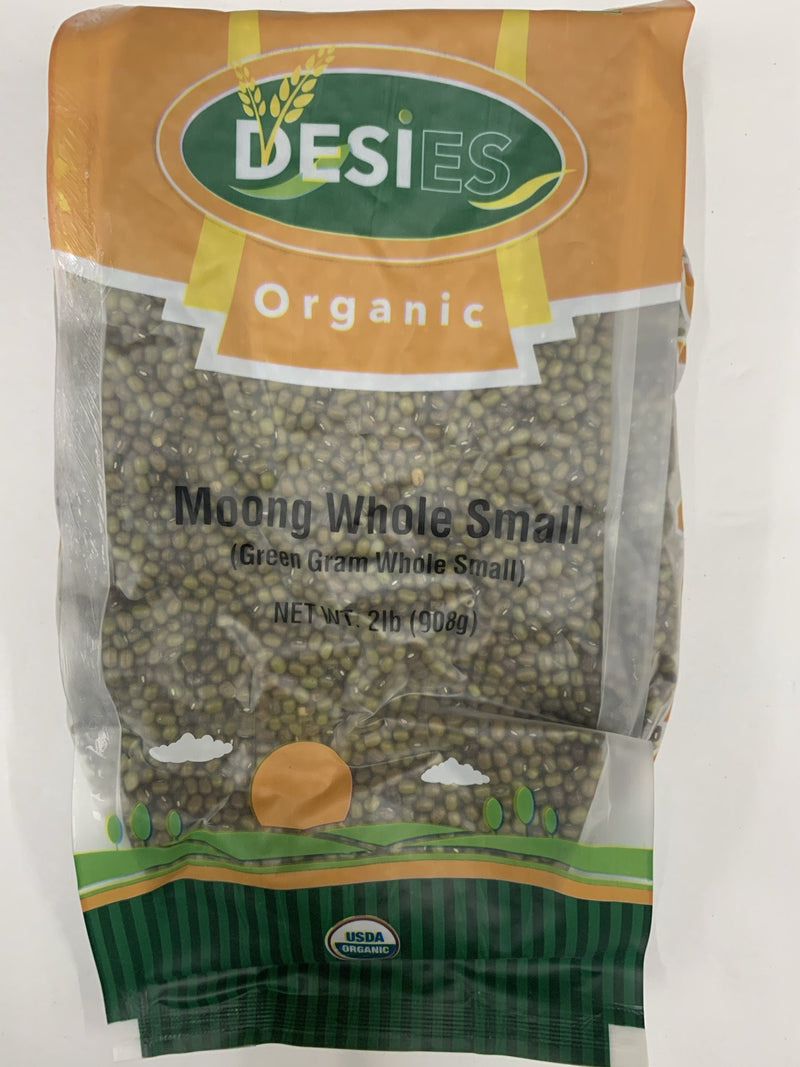 Desies - Organic Moong Whole 2lb