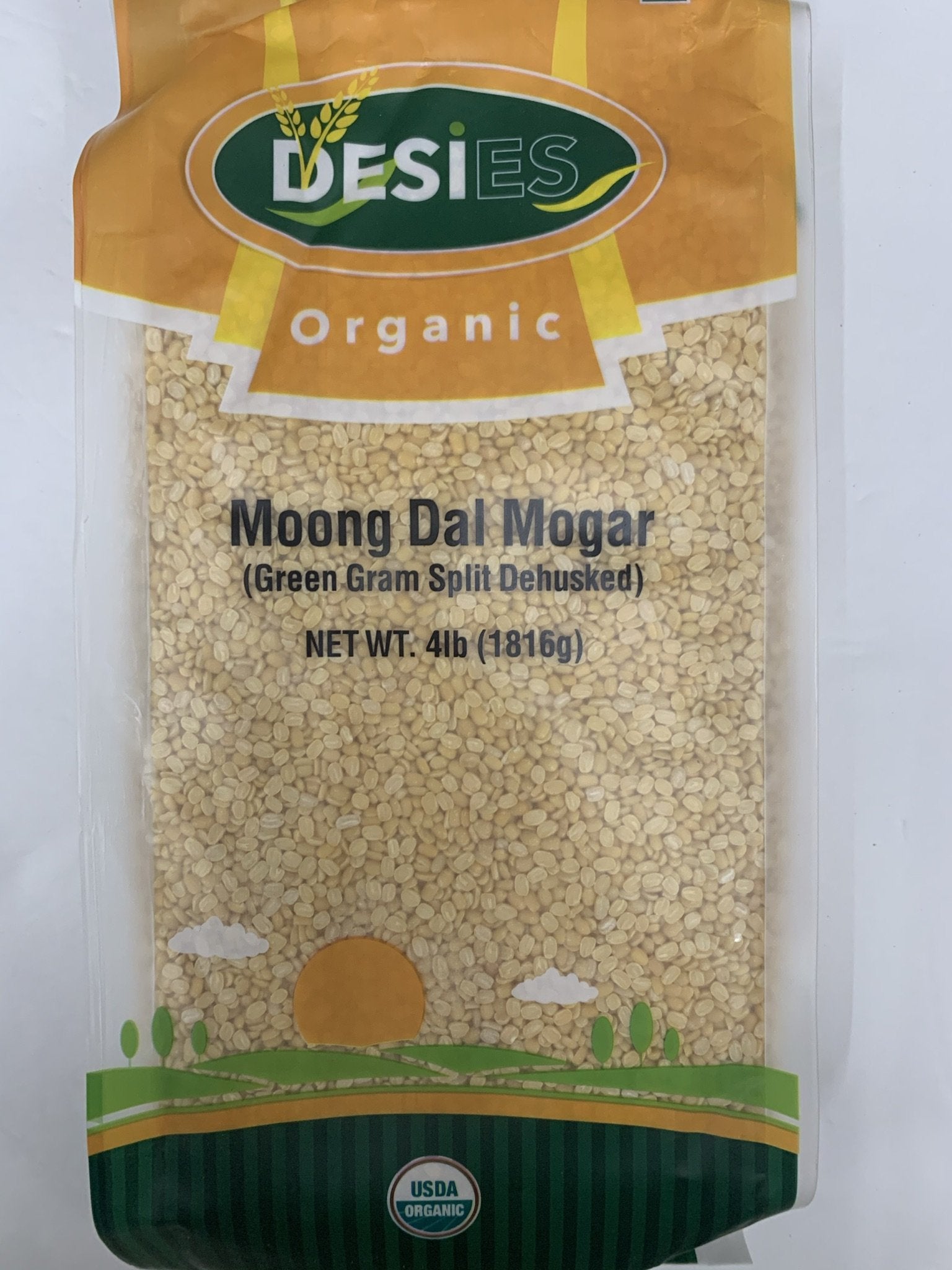 Desies - Organic Moong Yellow 4lb