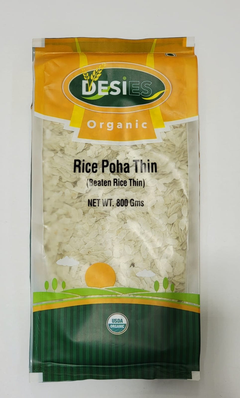 Desies - Organic Poha Thin 800g