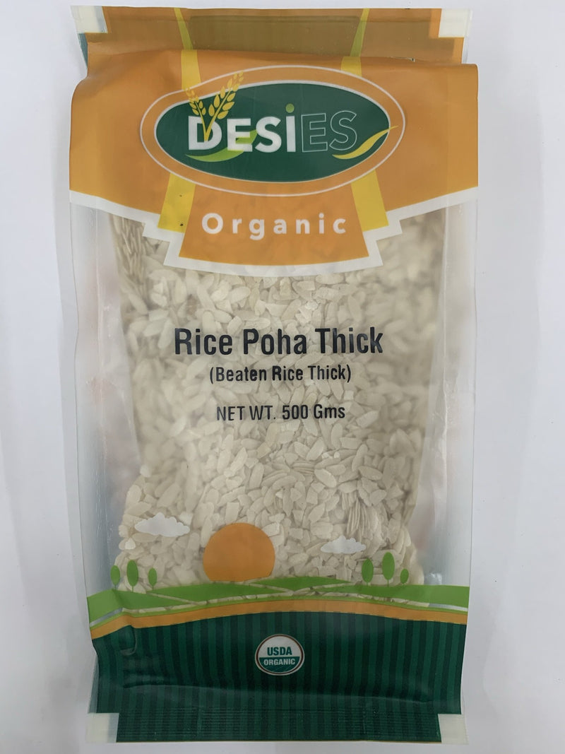 Desies - Organic Rice Poha Thick 500g
