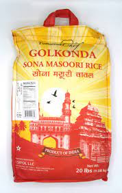 Golkonda - Sona Masoori Rice 20lb