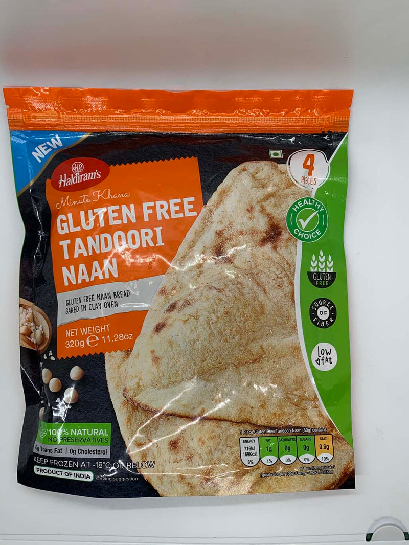 Haldiram's - Gluten Free Tandoori Naan 320g