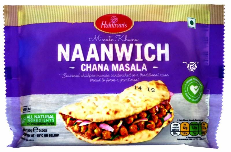 Haldiram's - Naanwich Chana Masala 156g