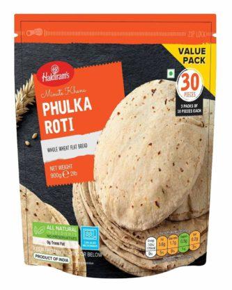 Haldiram's - Phulka Roti 900g 30Ct.