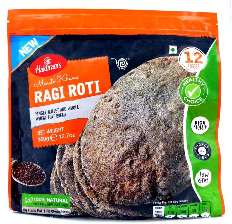 Haldiram's - Ragi Roti 12Pcs 360g