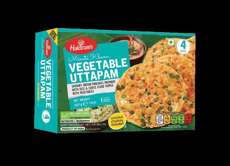 Haldiram's - Vegetable Uttapam 14oz