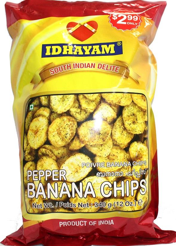 Idhayam - Pepper Banana Chips 340g
