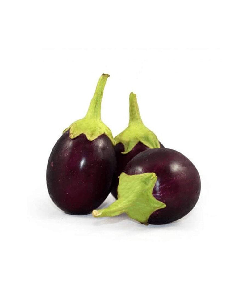 Indian Round Eggplant 1lb