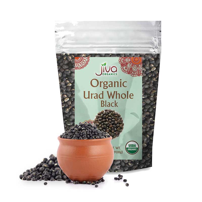 Jiva - Organic Urad Whole 2lb