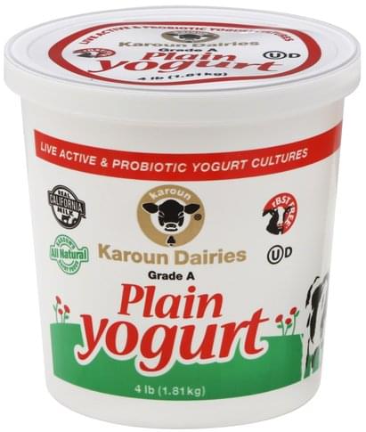 Karouns - Plain Yogurt 4lb