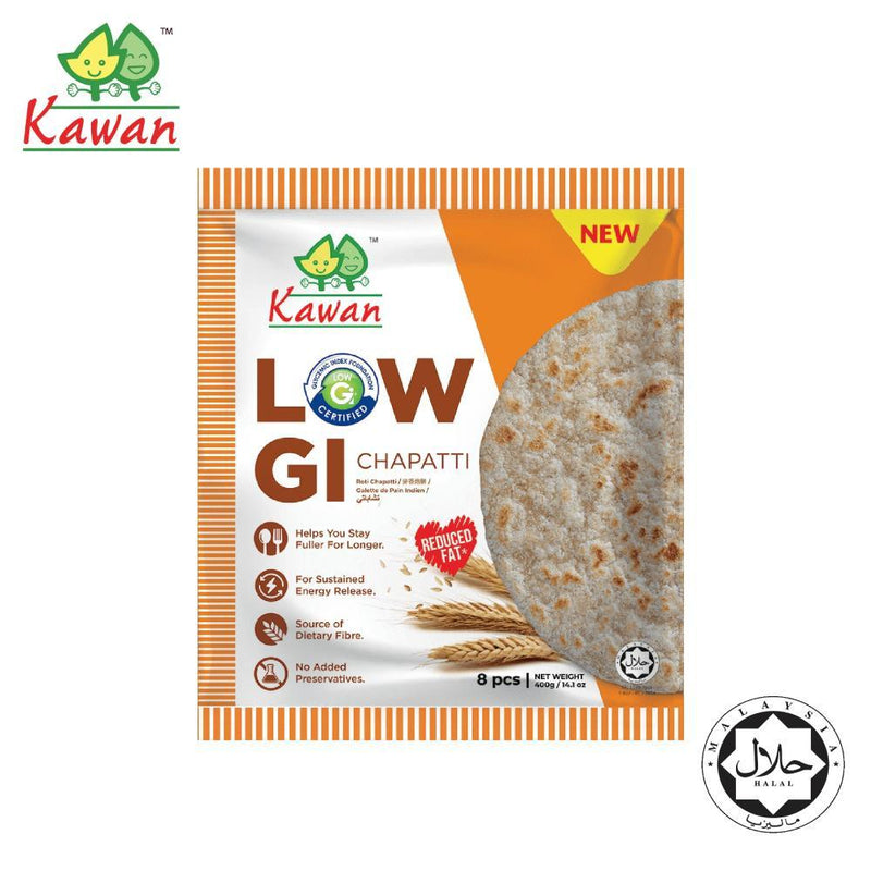 Kawan - Low GI Chapati 8Ct