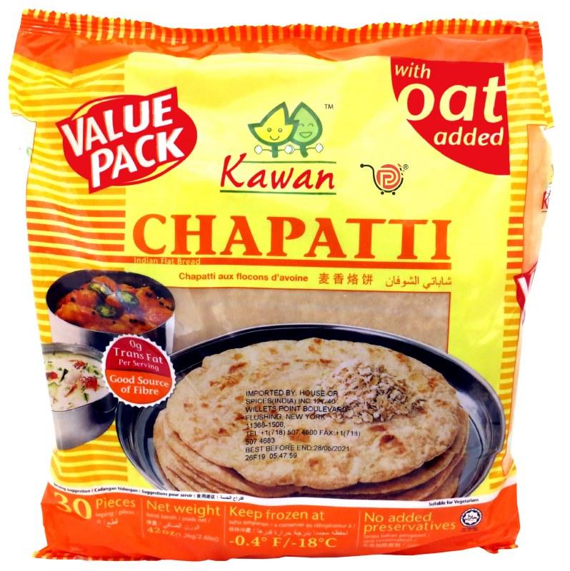 Kawan - Oat Chapatti 30Ct