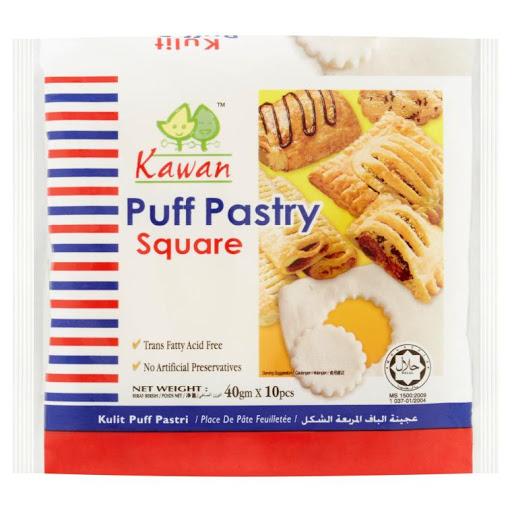 Kawan - Puff Pastry Square 10Pcs 40g