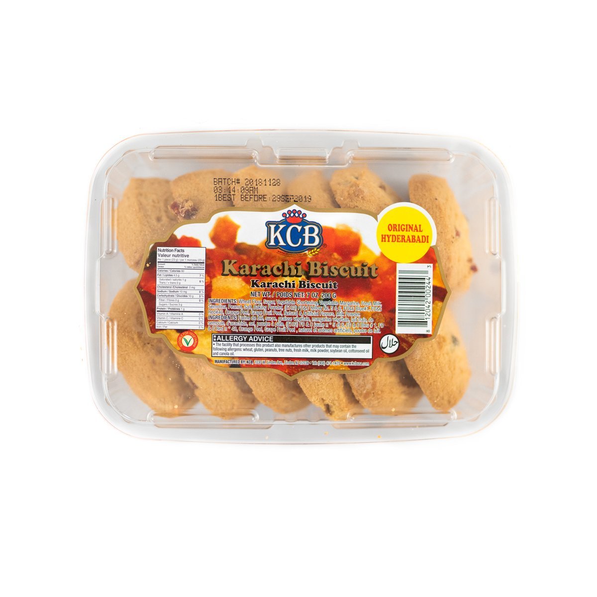 KCB - Karachi Fruit Biscuits 200g