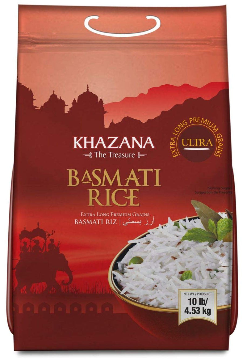 Khazana - Extra Long Ultra Basmati Rice 10lb