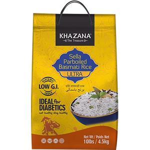 Khazana - Sella Parboiled Basmati Low G.I. 10lb