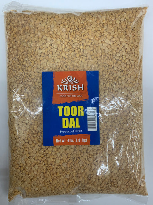 Krish - Toor Dal Plain 4lb