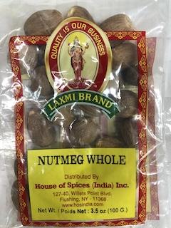 Laxmi - Nutmeg Whole 100g